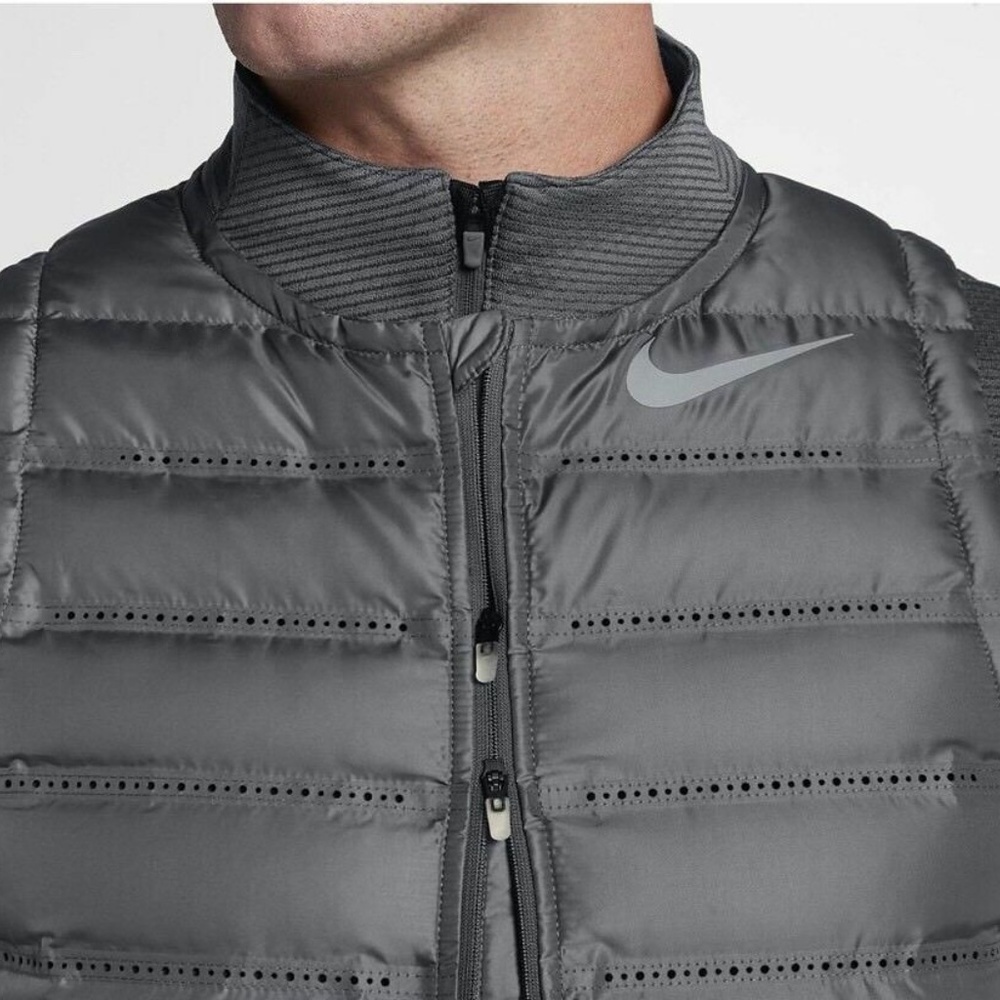 NIKE AEROLOFT Men's Golf Vest Puffer Zip Up Laser - Picture 5 of 13